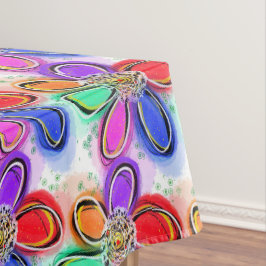 Summer Künstlerisch Watercolor Blume Tischdecke