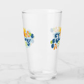 Summer lächelt Sunshine Glas (Links)