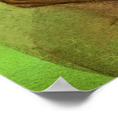 Summer / Lady Bordeaux Art Poster (Ecke)