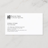 Summer Lake Inspiration Business Name Card Visitenkarte (Rückseite)