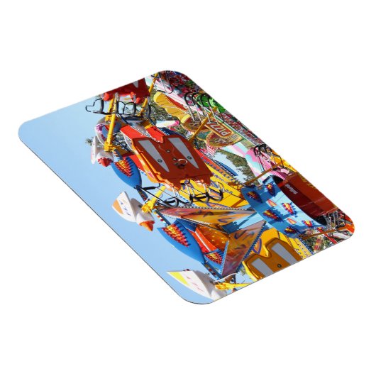 Summer Landkreis Fairness Spaß Farbiges Foto Magnet (Rechte Seite)