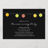 Summer Lanterns Party Einladungen