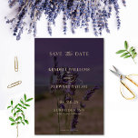 Summer Lavender Floral Elegant Boho Wedding Save The Date<br><div class="desc">Die Einführung in unsere farbenfrohe,  exquisite Lavendel Elegance Hochzeit Einladung</div>