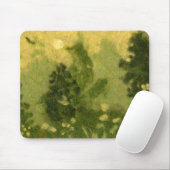 "Summer Lawn" Wolle Malerlandschaft Grüntöne Mousepad (Mit Mouse)