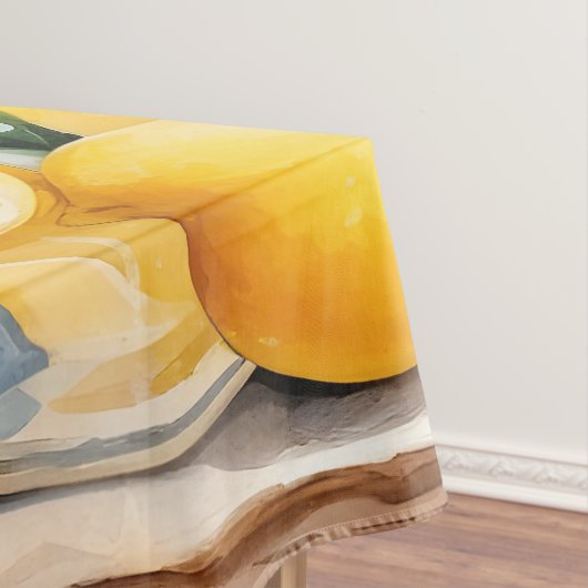 Summer Lemon Blossom Jar Tischdecke (Beispiel)