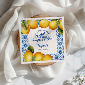 Summer Lemon Brautparty Paper Napkin Serviette
