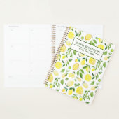 Summer Lemon Citrus Muster Personalisiert Planer (Anzeige)