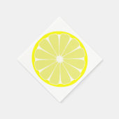 Summer Lemon Frucht Party Napkins Serviette (Ecke)