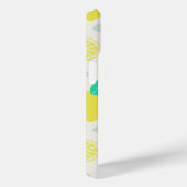 Summer Lemon Muster in Cream Case-Mate iPhone Hülle (Rückseite / Rechts)