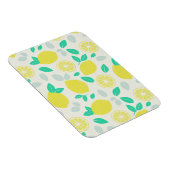 Summer Lemon Muster in Cream Magnet (Rechte Seite)