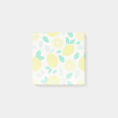 Summer Lemon Muster in Cream Post-it Klebezettel (Vorderseite)