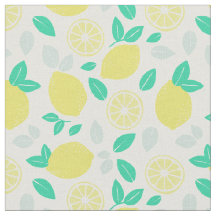 Summer Lemon Muster in Cream