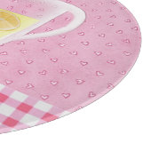 Summer Lemonade Glass Cutting Board Schneidebrett (Ecke)