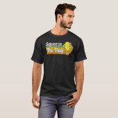 Summer Lemonade Stand Squeeze Day Fruit Juice Pun T-Shirt (Vorne ganz)
