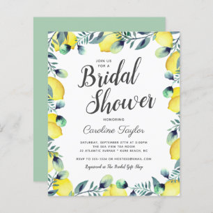 Summer Lemons & Eukalyptus Bright Brautparty