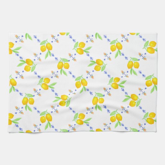 Summer Lemons Kitchen Handtuch Handtuch (Horizontal)