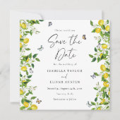 Summer Lemons Save the Date (Vorderseite)