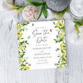 Summer Lemons Save the Date