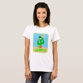 Summer Liebe Cactus Cartoon Spaß Saisonslogan T-Shirt (Vorne ganz)