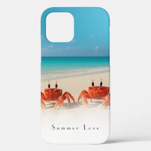 Summer Liebe — iPhone 12 Krabben aus Grobband 2 Case-Mate iPhone Hülle (Rückseite)