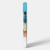 Summer Liebe — iPhone 15 Groß Case 2 Krabben (Rückseite / Links)
