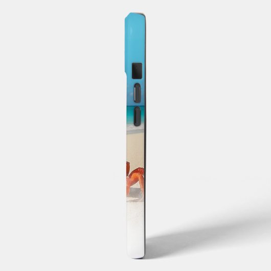 Summer Liebe — iPhone 15 Groß Case 2 Krabben (Rückseite / Links)