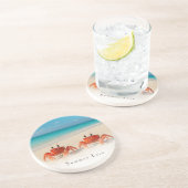 Summer Liebe — Sandstone Beach Untersetzer (Seite)