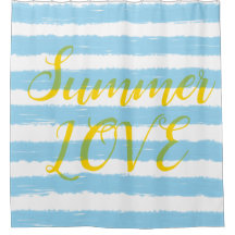 Summer Liebe Sky Blue White Stripes