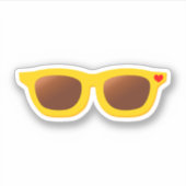 Summer Liebe Sticker (Vorderseite)