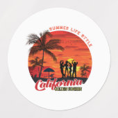 Summer Life Style Etiketten (Design 1)