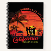 Summer Life Style Notizblock (Vorderseite)