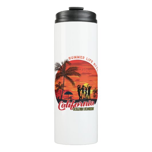 Summer Life Style Thermosbecher (Vorderseite)