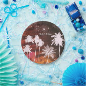 Summer Lights Tanz Club Pappteller (Party)