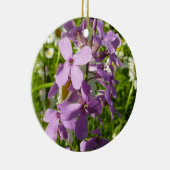 Summer Lilac und Daisies Keramik Ornament (Rechts)