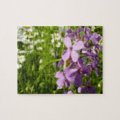 Summer Lilac und Daisies Puzzle (Horizontal)