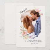 Summer Lilies Foto Frame Ankündigung (Vorne/Hinten)