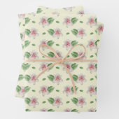 Summer Lily Floral Seamless Pattern Geschenkpapier Set (Beispiel)