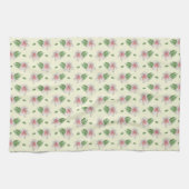Summer Lily Floral Seamless Pattern Geschirrtuch (Horizontal)