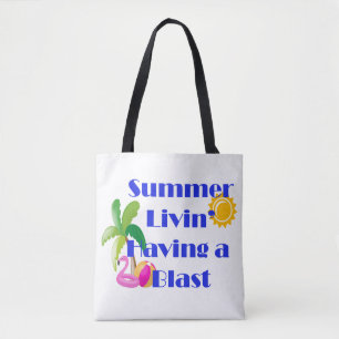 Summer Livin' Tote Bag Tasche