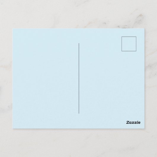 Summer Llama Postkarte (Rückseite)