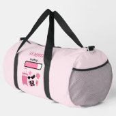 Summer Loading Pink Duffle Bag (Rechte Ecke)