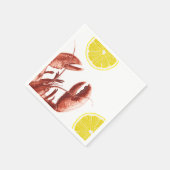 Summer Lobster Boil Party Serviette (Ecke)