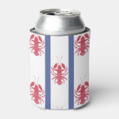 Summer Lobster Thema kann kühler sein Dosenkühler (Kanne Vorderseite)