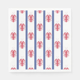 Summer Lobster Theme Paper Napkin Serviette