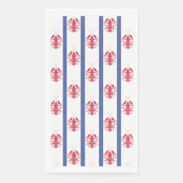 Summer Lobster Theme Serviette