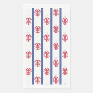 Summer Lobster Theme Serviette