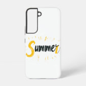 Summer Logo - Summer Text Design Samsung Galaxy Hülle (Rückseite)