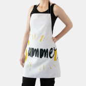 Summer Logo - Summer Text Design Schürze (InSitu)