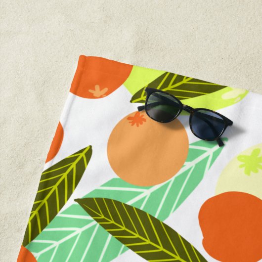 Summer Loquat Strandtuch (Beispiel)
