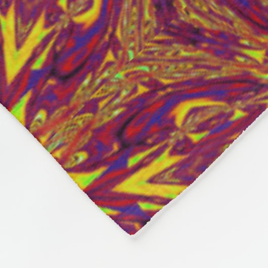 Summer Lotus Fleece Blanket (Ecke)